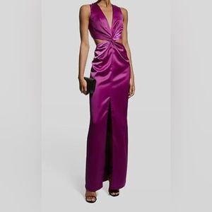 Purple gown with the best detail!